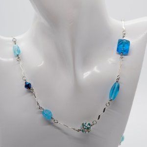 Infinite Blues Necklace